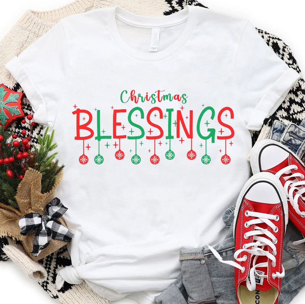 Christmas Blessing Christian T-Shirt