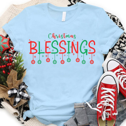 Christmas Blessing Christian T-Shirt