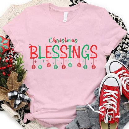 Christmas Blessing Christian T-Shirt
