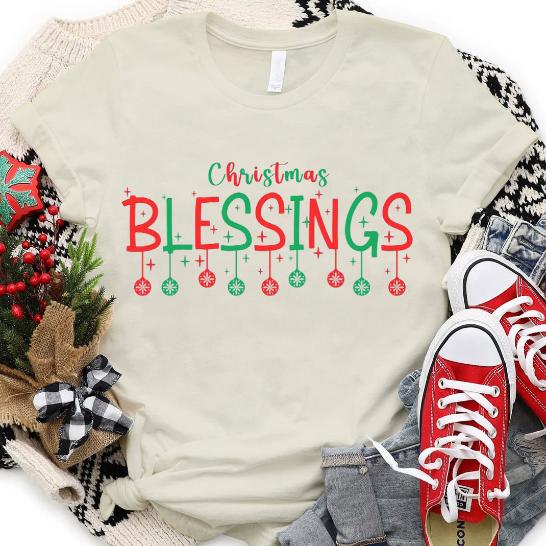 Christmas Blessing Christian T-Shirt