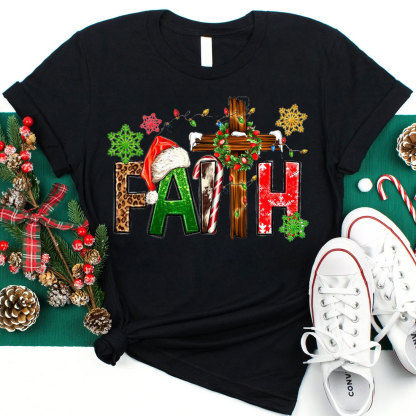 Christmas Faith Christian T-Shirt