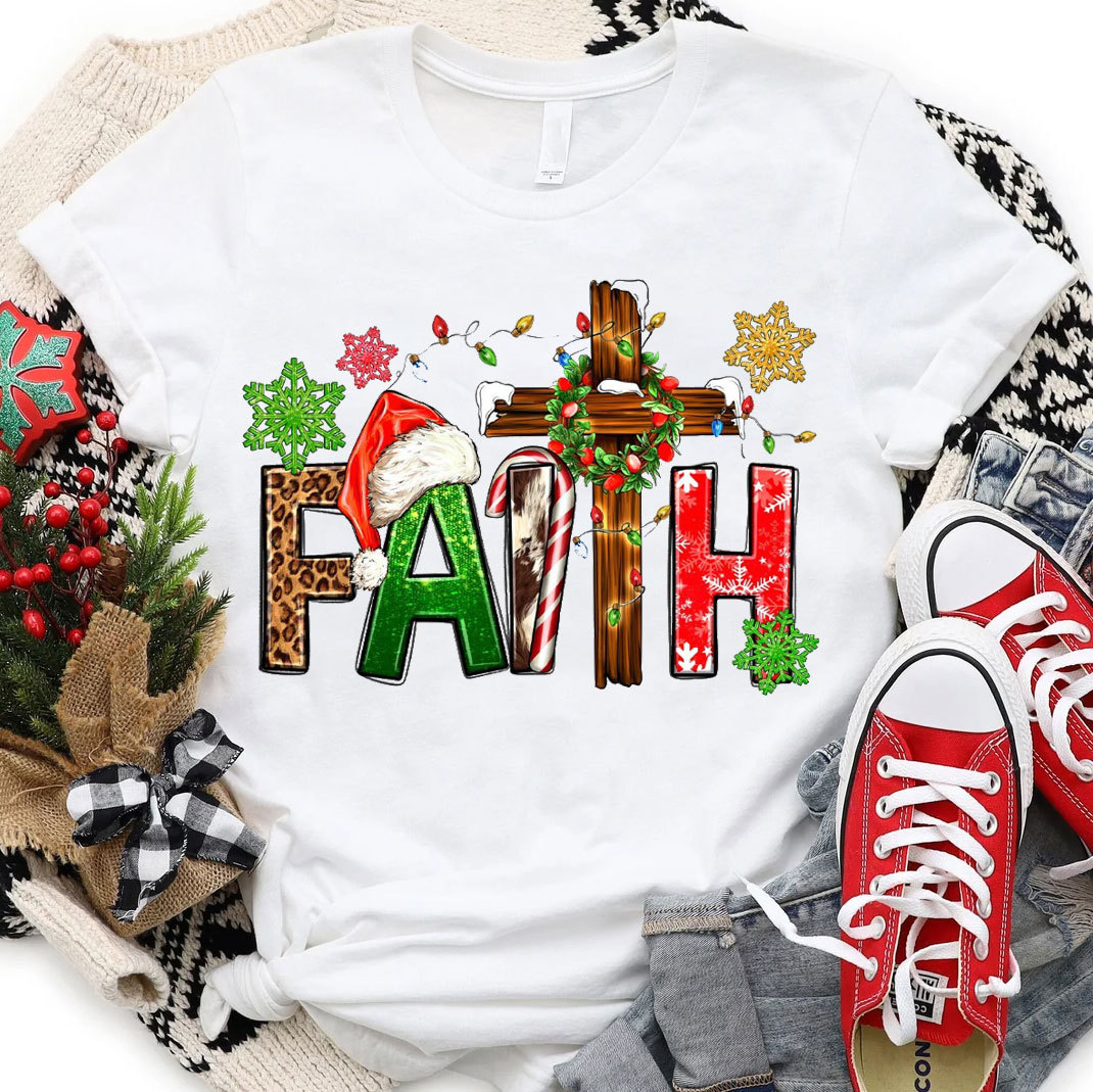 Christmas Faith Christian T-Shirt