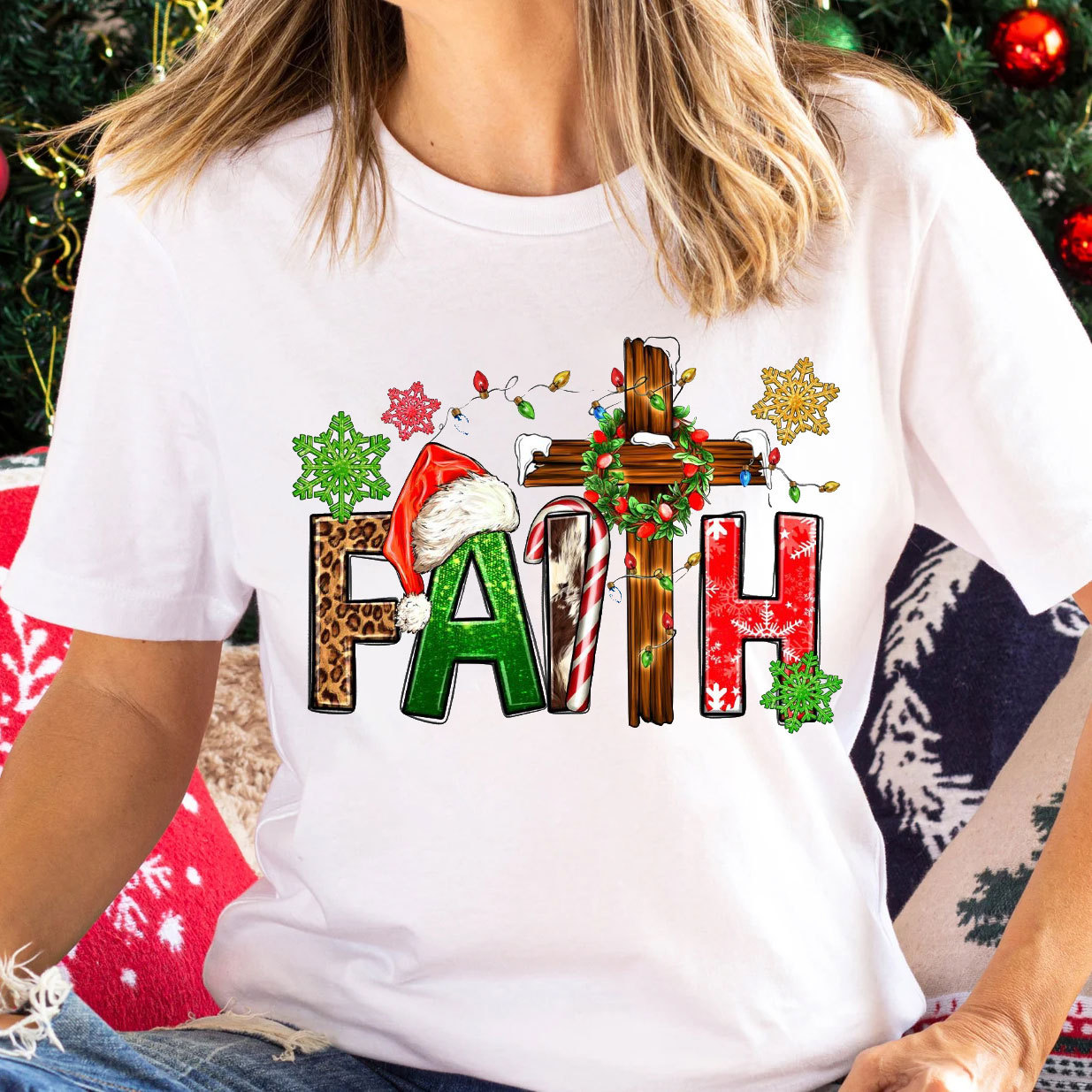Christmas Faith Christian T-Shirt