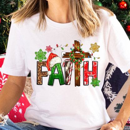 Christmas Faith Christian T-Shirt