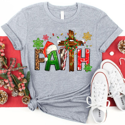 Christmas Faith Christian T-Shirt