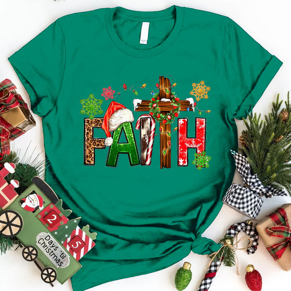 Christmas Faith Christian T-Shirt