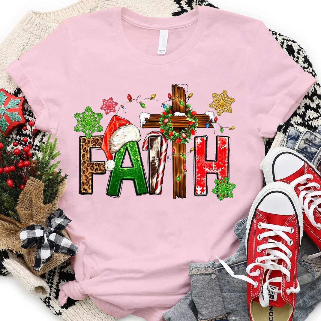 Christmas Faith Christian T-Shirt