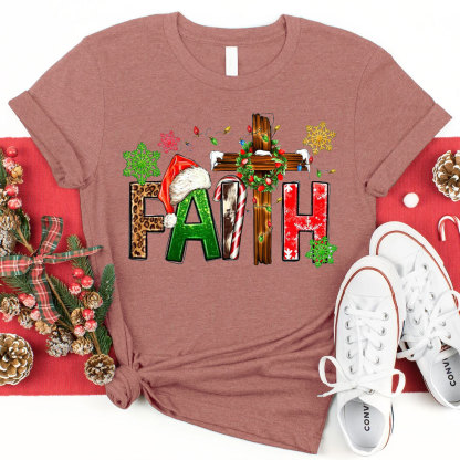 Christmas Faith Christian T-Shirt