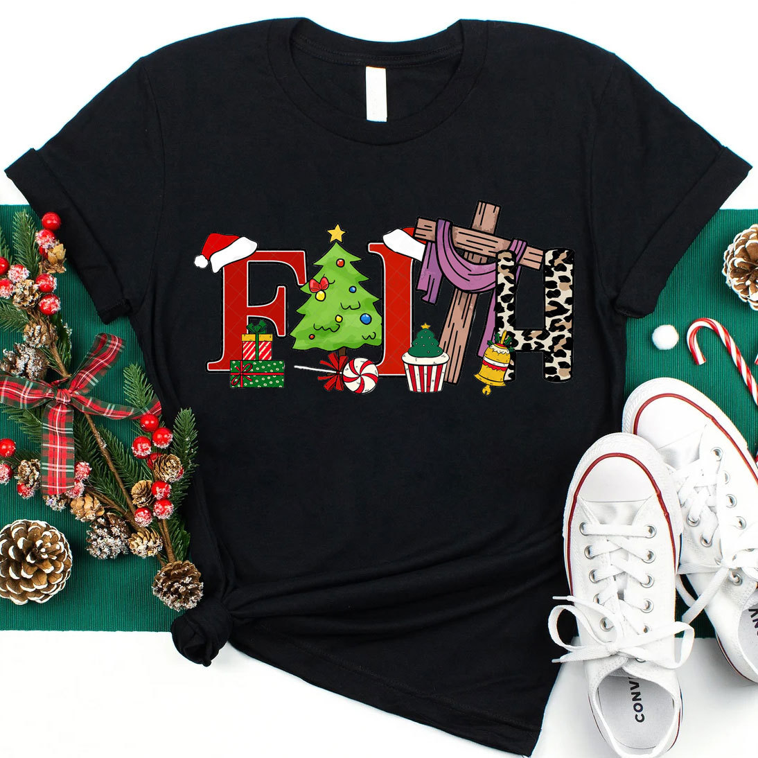 Christmas Faith Christian T-Shirt