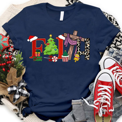 Christmas Faith Christian T-Shirt