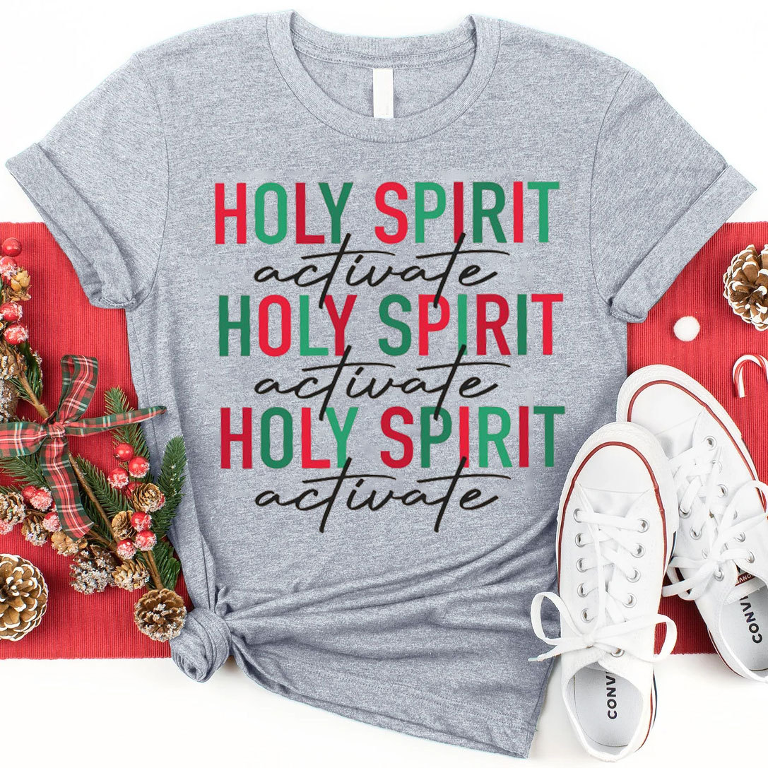 Christmas Holy Spirit Christian T-Shirt