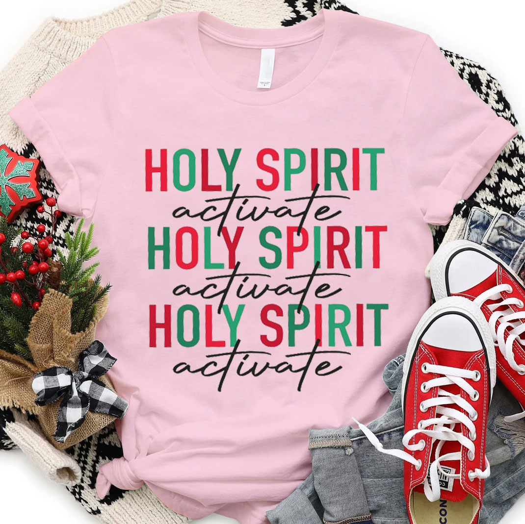 Christmas Holy Spirit Christian T-Shirt