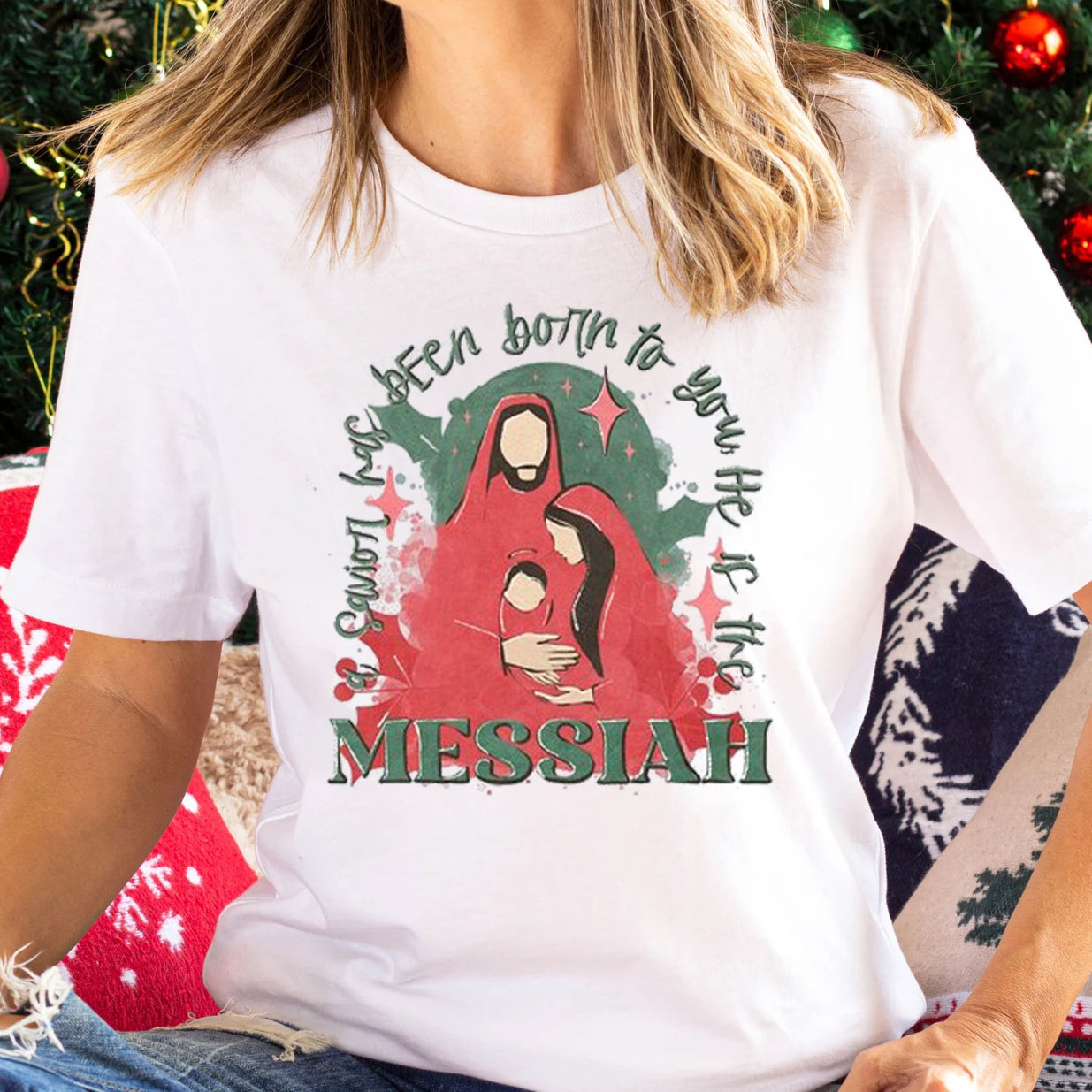 Christmas Messiah Christian T-Shirt