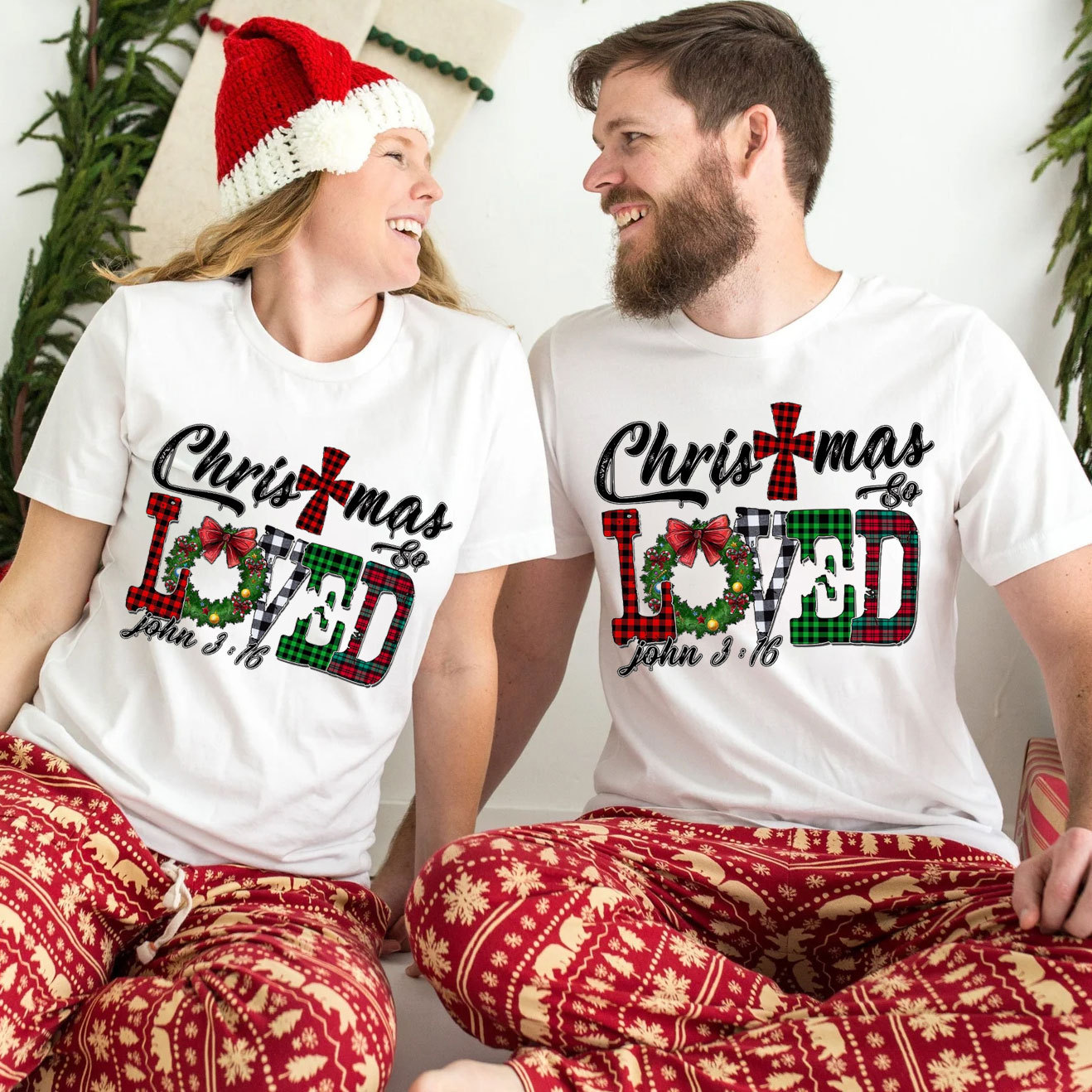 Christmas So Loved Christian T-Shirt