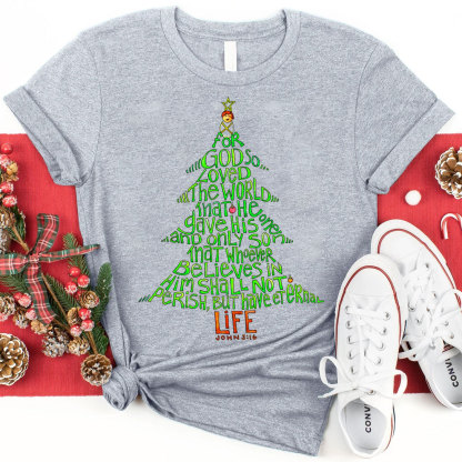 Christmas Bible Tree Christian T-Shirt