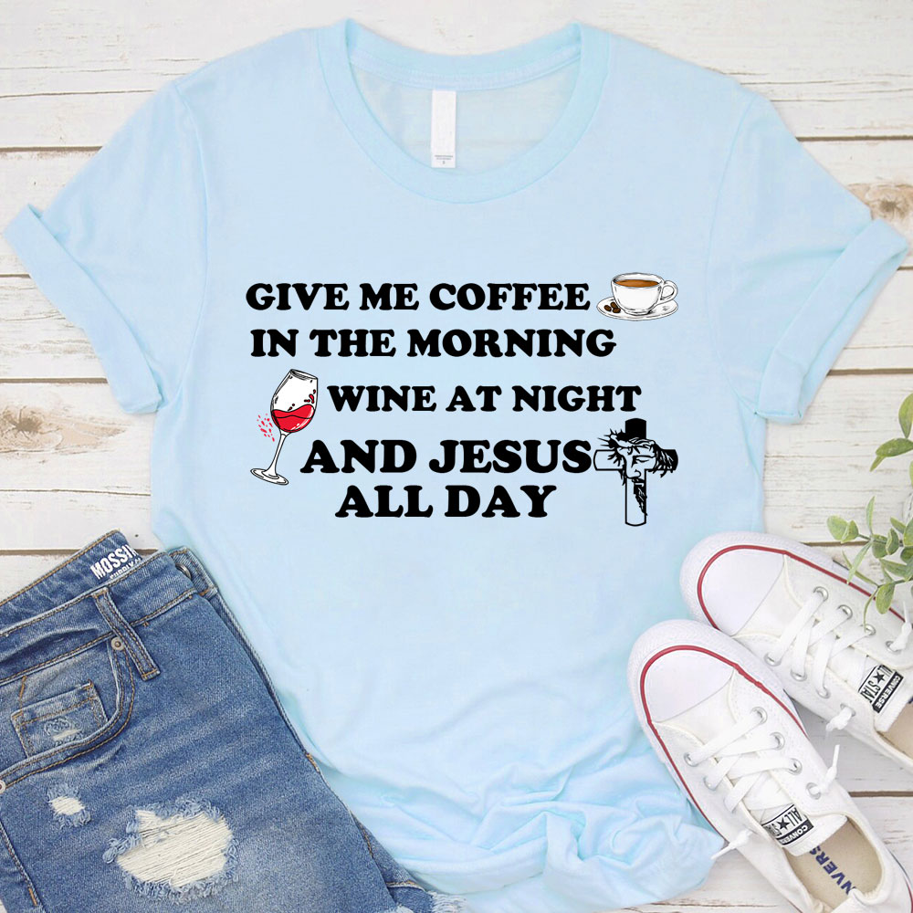 Wine All Night T-Shirt Wine All Night T-Shirt