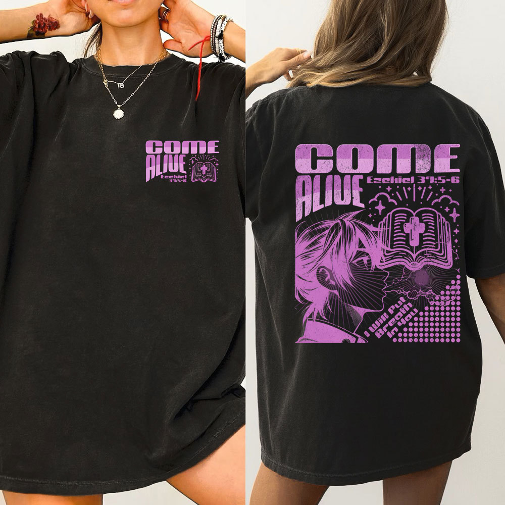 Come Alive Chirstian Washed T-Shirt