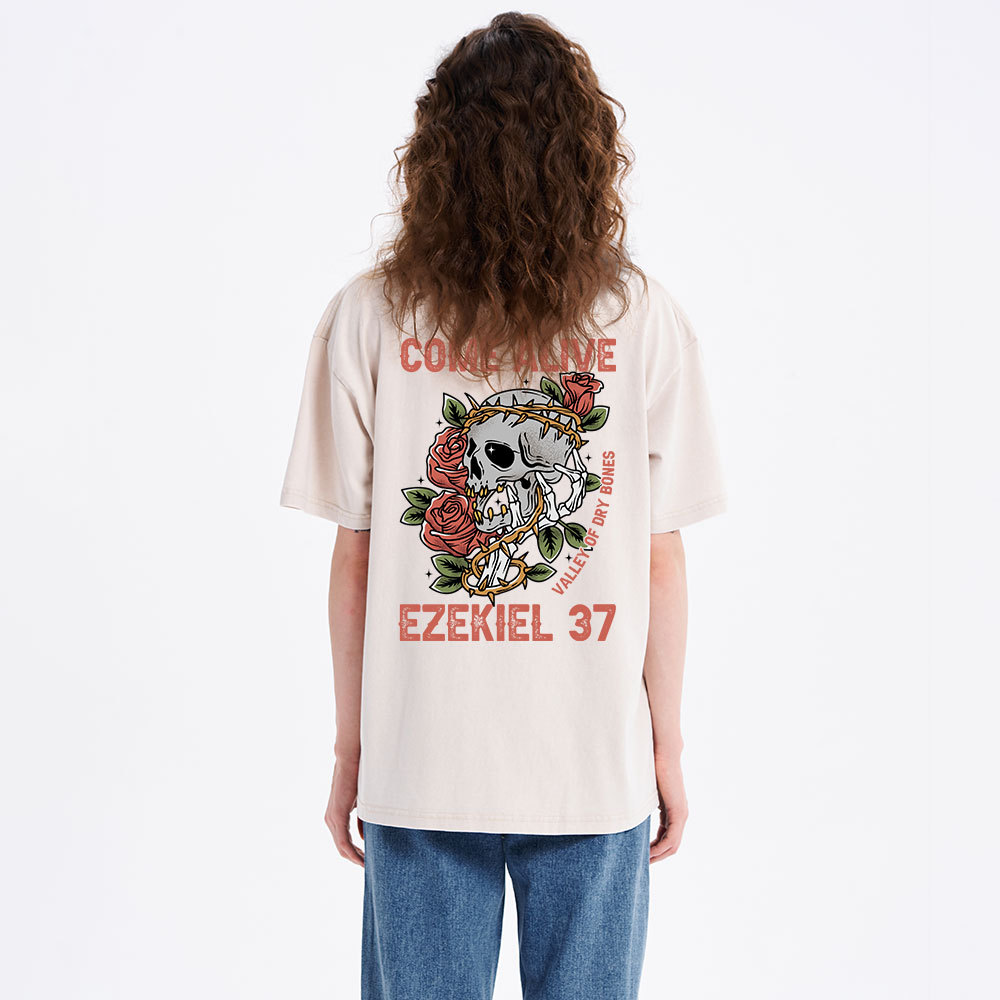 Come Alive Christian Washed T-Shirt