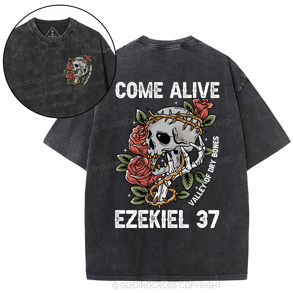 Come Alive Christian Washed T-Shirt