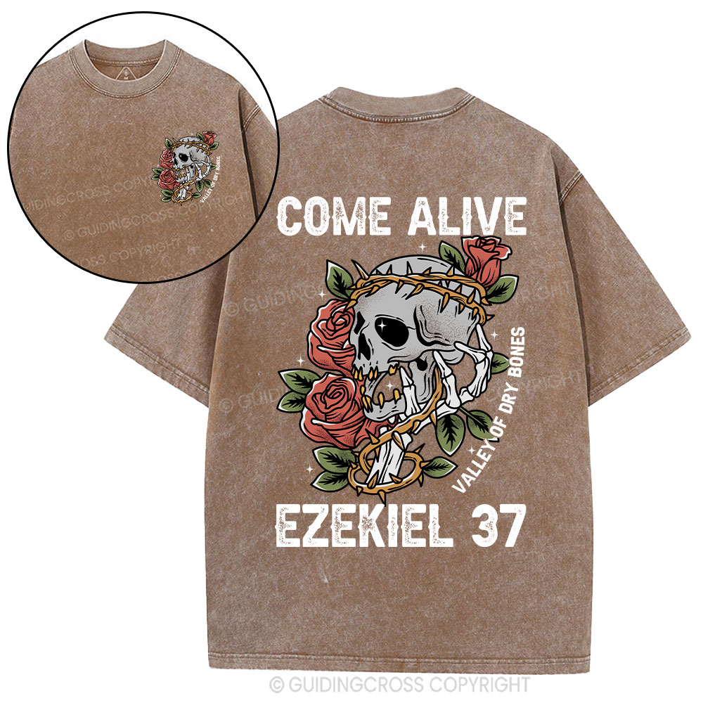 Come Alive Christian Washed T-Shirt