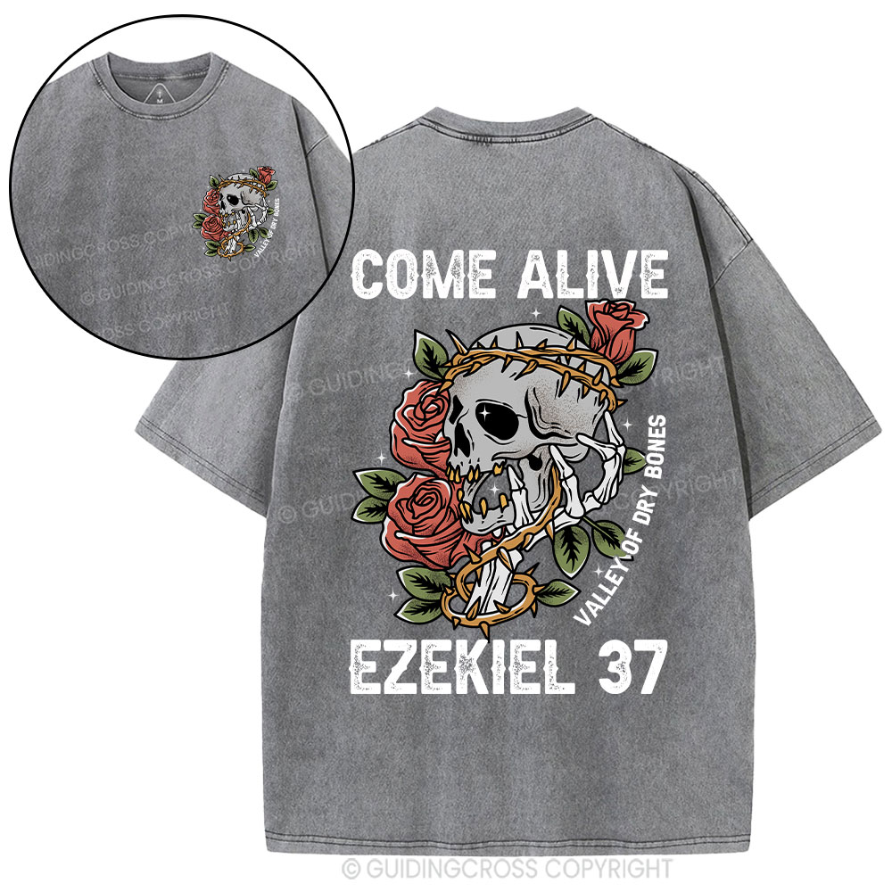 Come Alive Christian Washed T-Shirt