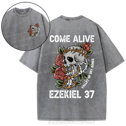 Come Alive Christian Washed T-Shirt