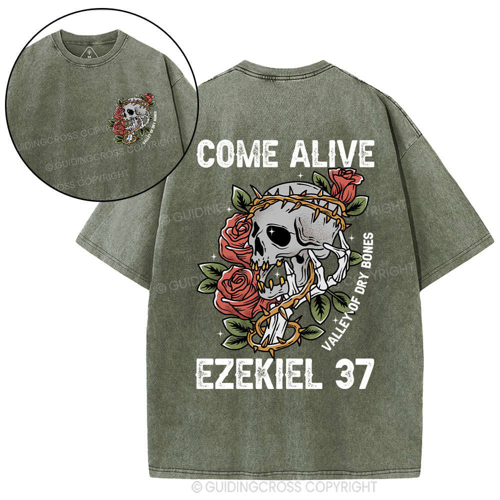 Come Alive Christian Washed T-Shirt