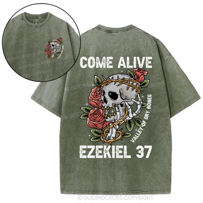 Come Alive Christian Washed T-Shirt