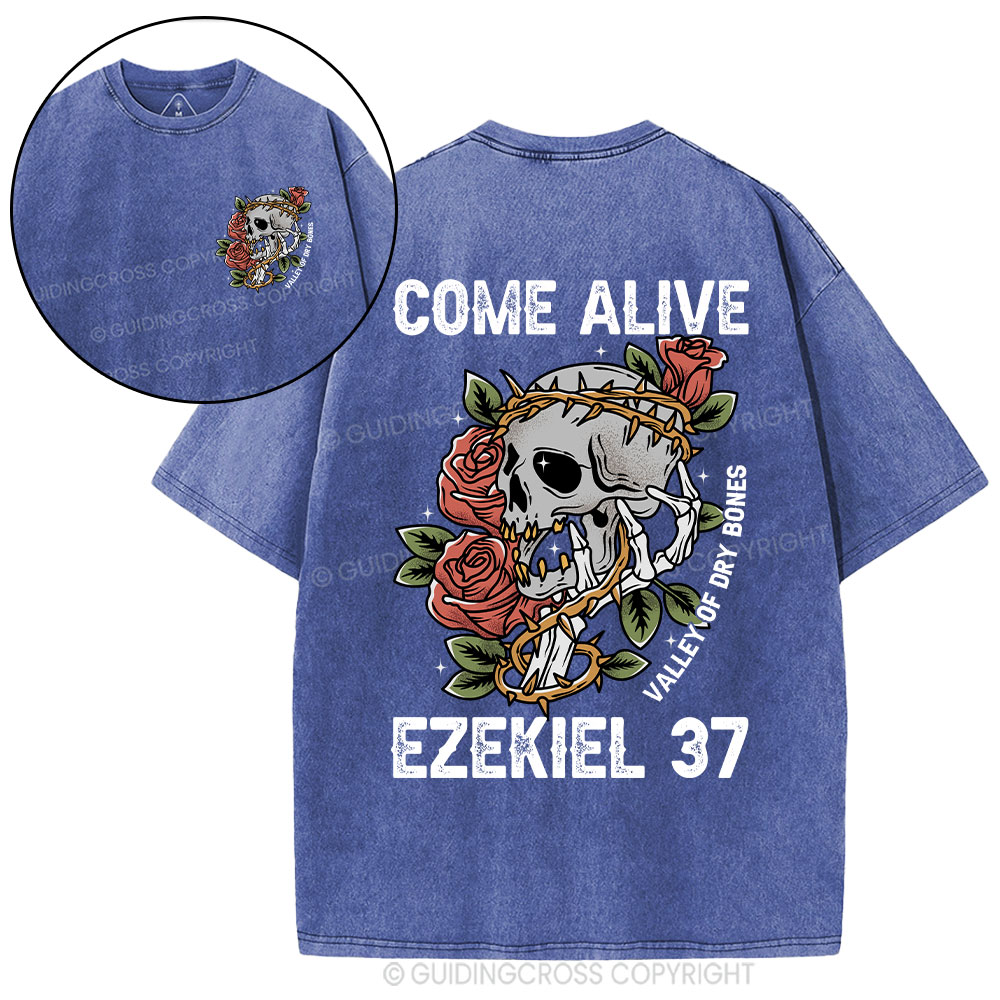 Come Alive Christian Washed T-Shirt