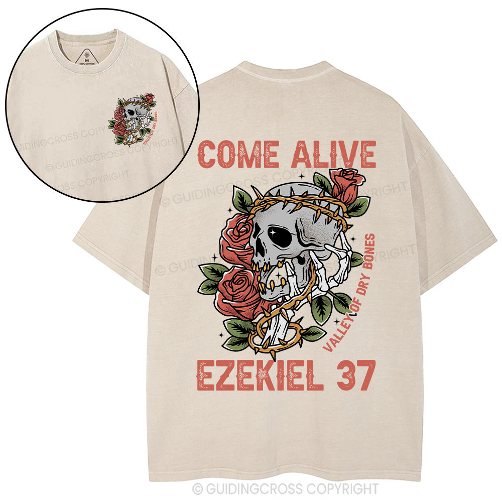 Come Alive Christian Washed T-Shirt