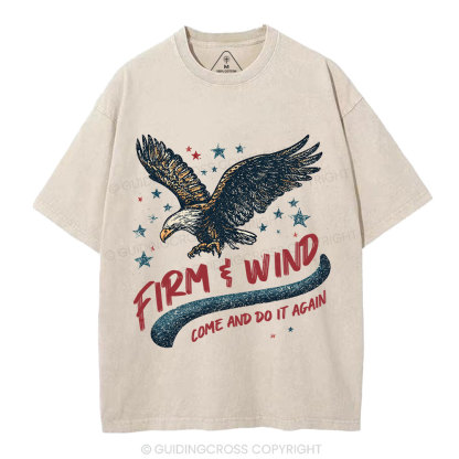 Come And Do It Again Christian Washed T-Shirt