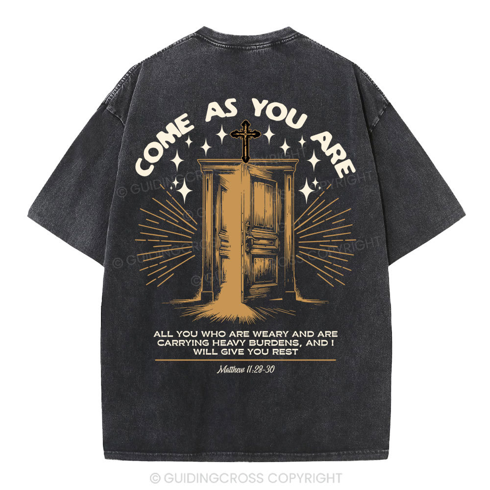 Come As You Are Christian Washed T-Shirt