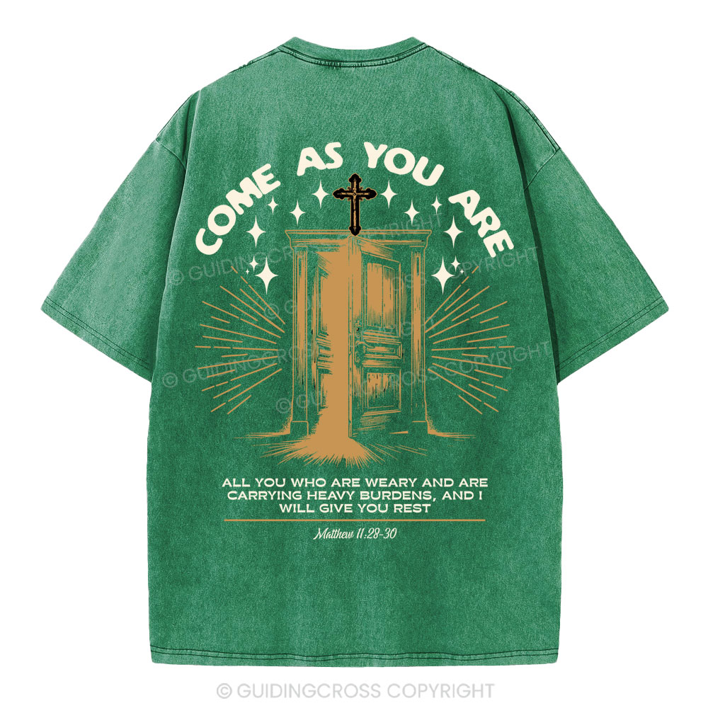 Come As You Are Christian Washed T-Shirt