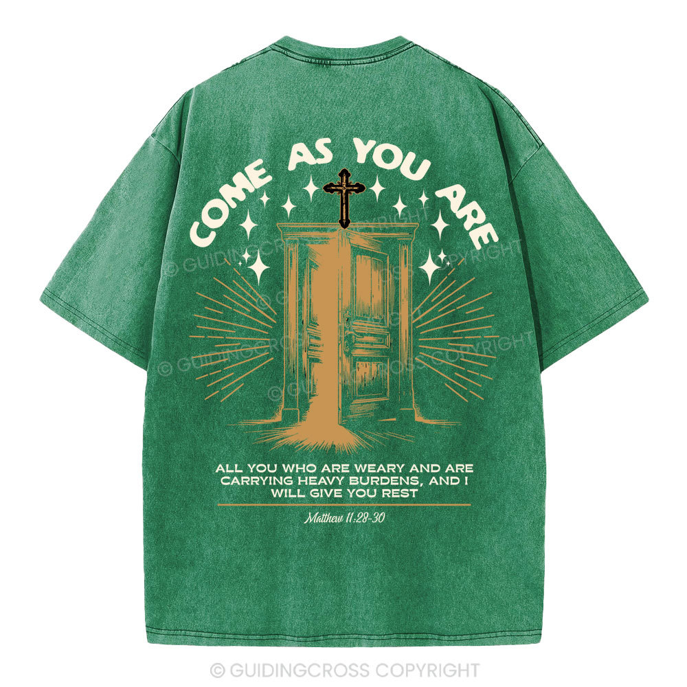 Come As You Are Christian Washed T-Shirt