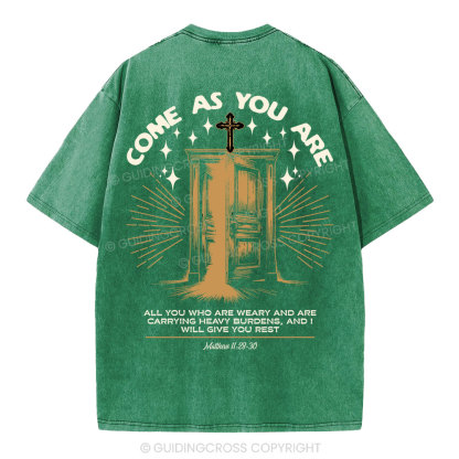 Come As You Are Christian Washed T-Shirt
