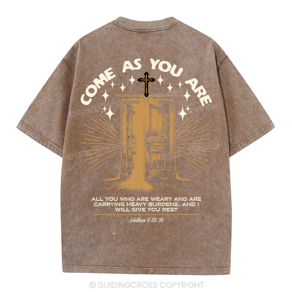 Come As You Are Christian Washed T-Shirt