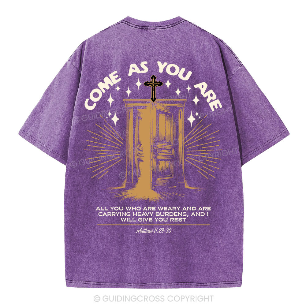 Come As You Are Christian Washed T-Shirt