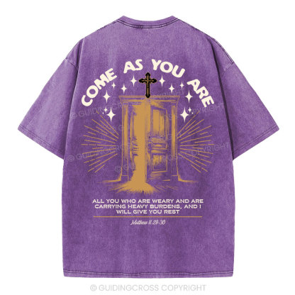 Come As You Are Christian Washed T-Shirt