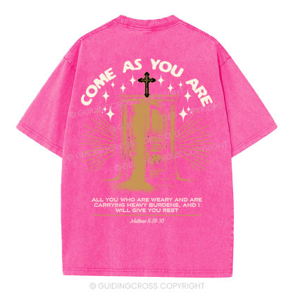 Come As You Are Christian Washed T-Shirt