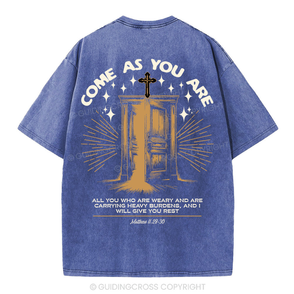 Come As You Are Christian Washed T-Shirt