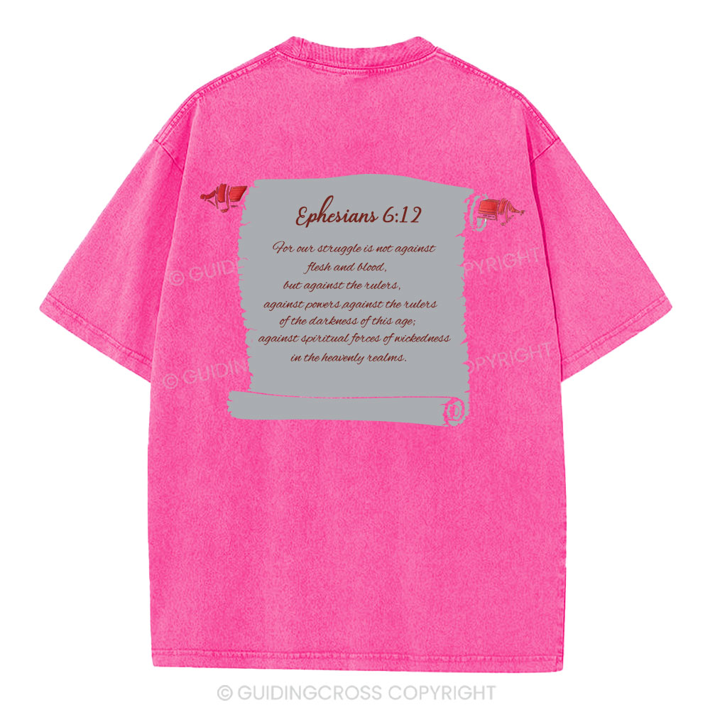 Come Be A Soldier In The Army Of God Christian Washed -Shirt