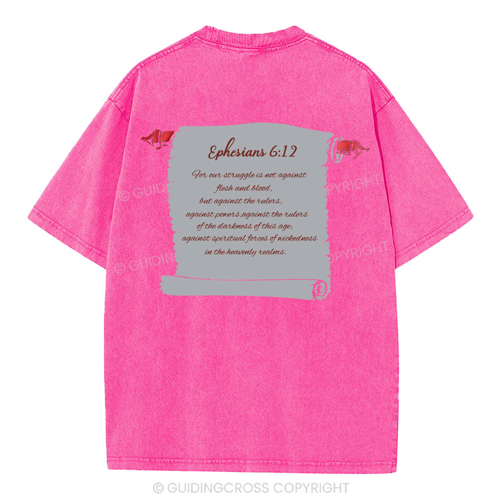 Come Be A Soldier In The Army Of God Christian Washed -Shirt