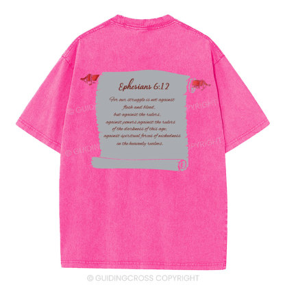 Come Be A Soldier In The Army Of God Christian Washed -Shirt
