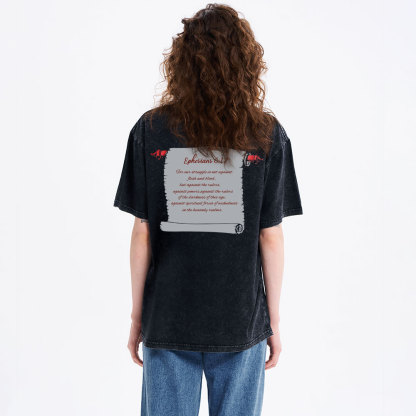 Come Be A Soldier In The Army Of God Christian Washed -Shirt