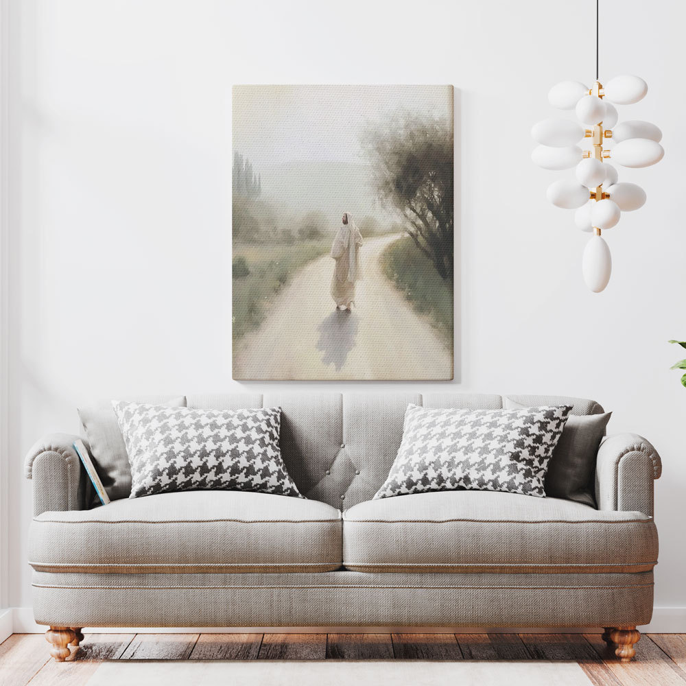 Come Follow Me Christian Canvas Wall Art