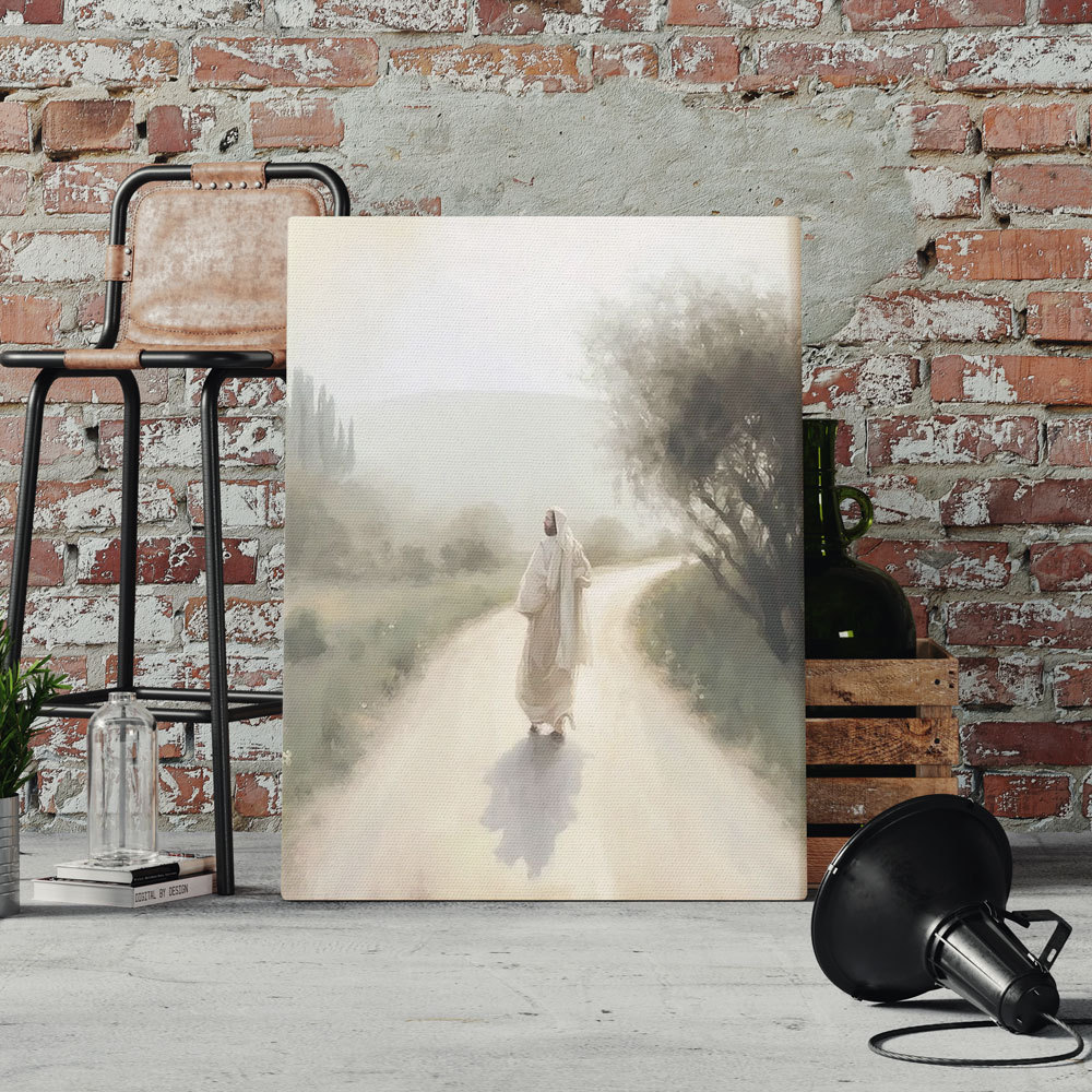 Come Follow Me Christian Canvas Wall Art