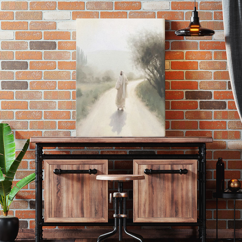 Come Follow Me Christian Canvas Wall Art