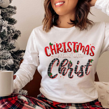 Come To Jesus Christmas Christian T-Shirt