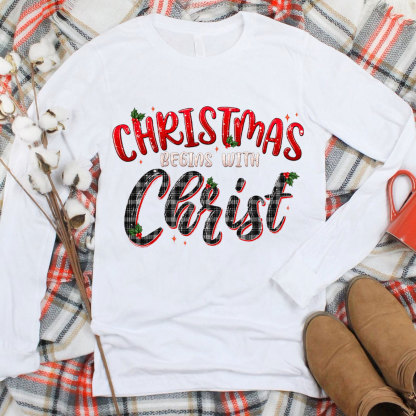 Come To Jesus Christmas Christian T-Shirt
