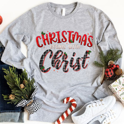 Come To Jesus Christmas Christian T-Shirt